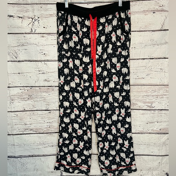 VICTORIA'S SECRET Polar Bear Pajama Pants-Medium - Picture 1 of 3